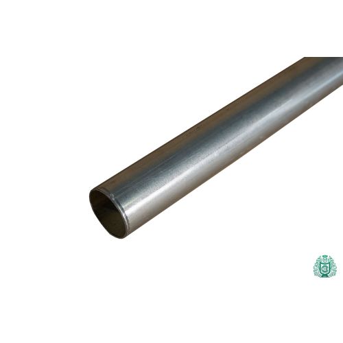 Stahlrohr verzinkt Konstruktion Leitung Geländer Gewinde Metall rund Ø 50x1.4mm