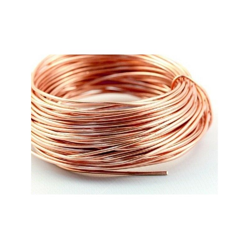 Kupferdraht Blank Ø0.1-5mm Ohne Lack Unbeschichtet Cu 99 Basteldraht 2-750 Meter Kupferdraht Blank Ø0.1-5mm Ohne Lack Unbeschichtet Cu 99 Basteldraht 2-750 Meter