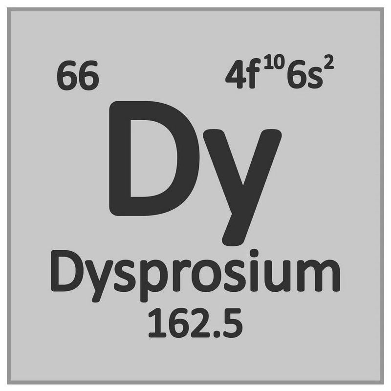 Dysprosium Dy rein 99,9% Seltene Erden 66 Metall
