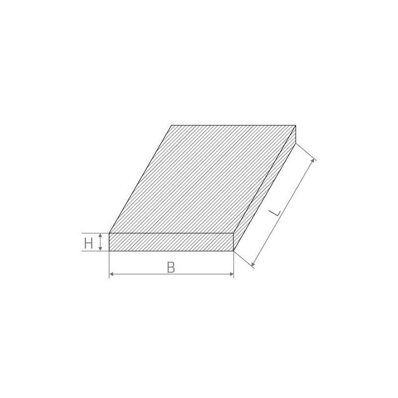 ᐉ Alublech 0.5-20mm (AlMg3 / 3.3535) Aluminiumblech Alu Platten