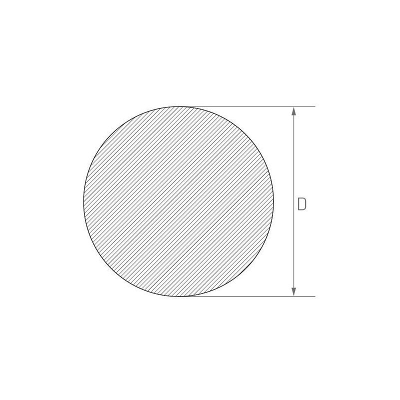 QUARKZMAN 316 Edelstahl Rundstab – Ø 20 Mm X 100 Mm, Korrosionsbeständig, Hohe Härte, Ideal Für Drehmaschine, Schweißarbeiten Und DIY-Projekte