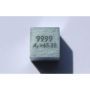 Zink Metall Würfel Zn 10x10mm poliert 99,99% Reinheit cube