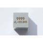 Eisen Fe Metall Würfel 10x10mm poliert 99,99% Reinheit cube