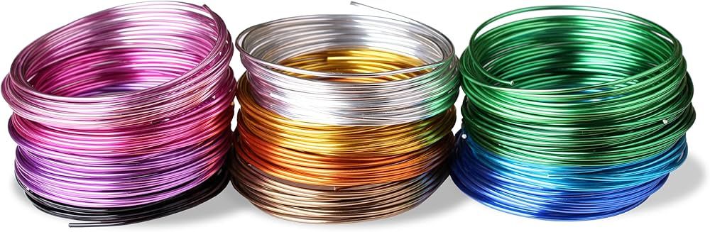 Aluminium Basteldraht – Alu Schmuckdraht in Farben 1–3 mm