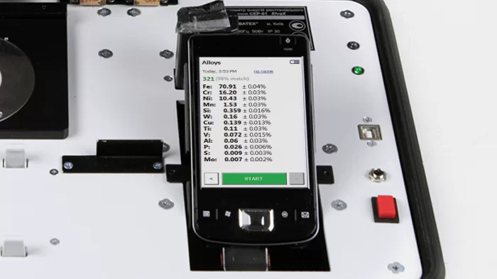 ElvaX Mobile: Portable Liquids & Powders Testing