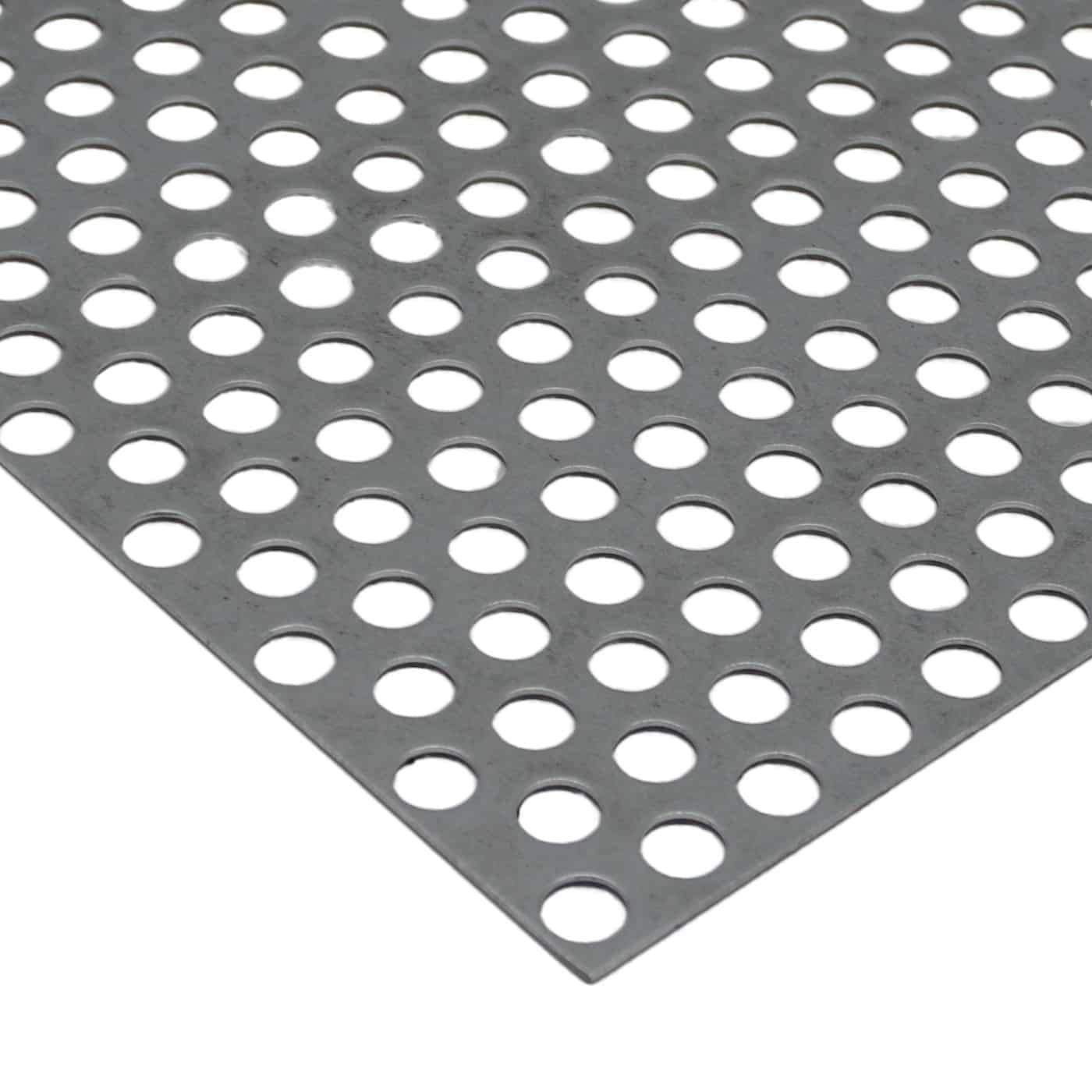 Lochblech Aluminium kaufen – Rundloch RV3–RV15 Zuschnitt nach Maß