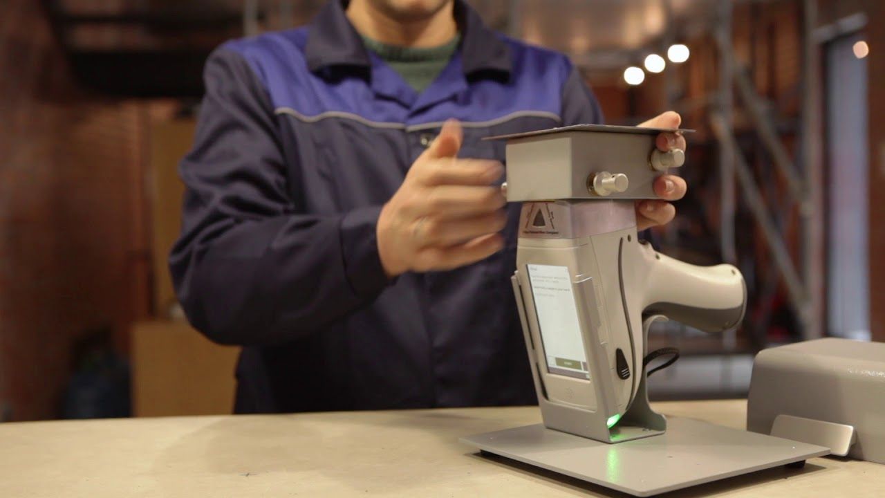 XRF Detector: Metal Element Composition Scanner