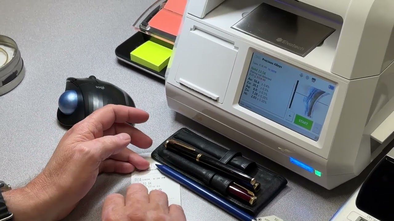 Metal Analyzer: ElvaX XRF Composition Testing