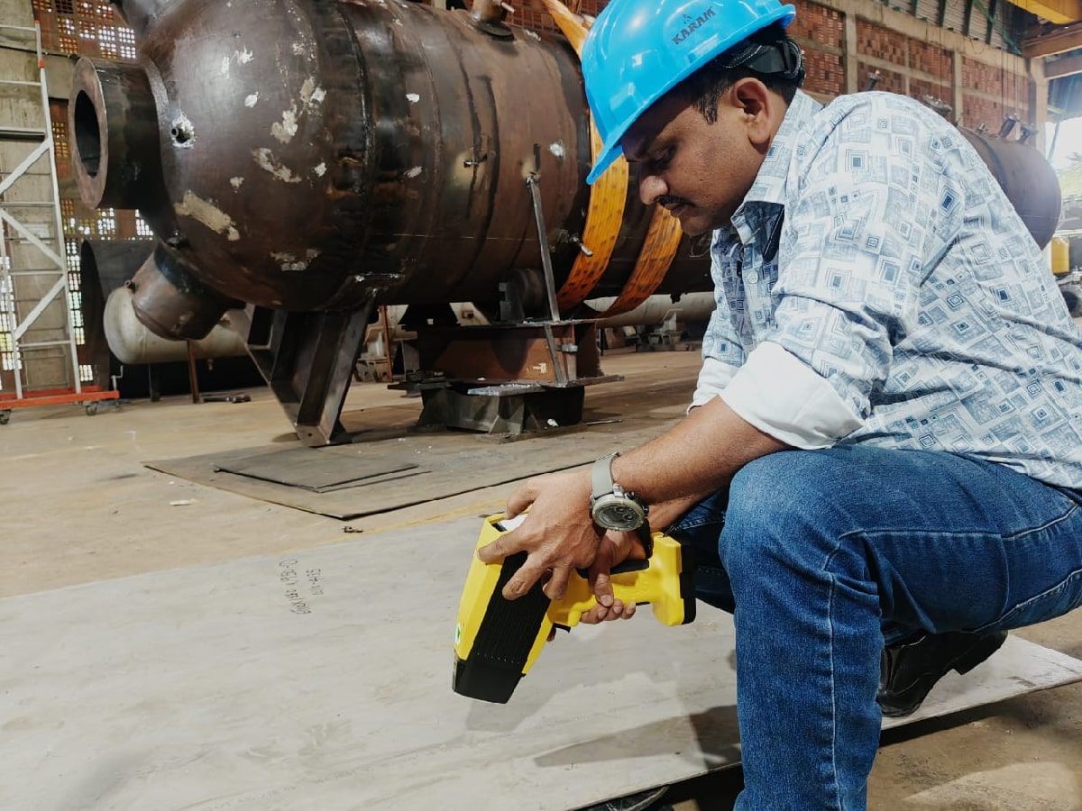 XRF Scanner: Chemical Composition Metal Detection