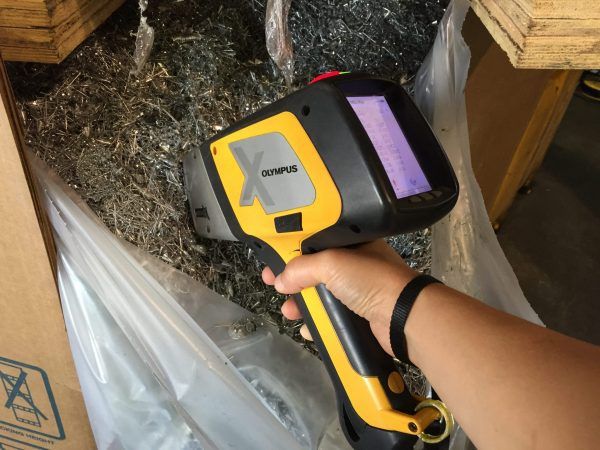 XRF Scanner: Chemical Composition Metal Detection