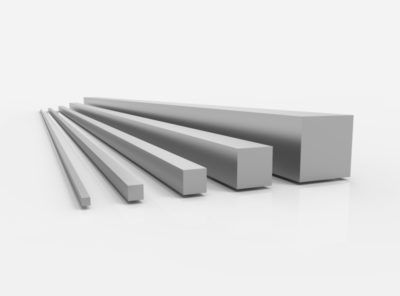 Aluminium Vierkantstange – Vierkantstab 4×4–30×30 mm nach Maß
